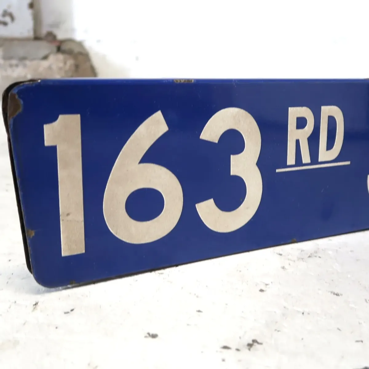 ビンテージ 両面ストリートサイン ホーロー