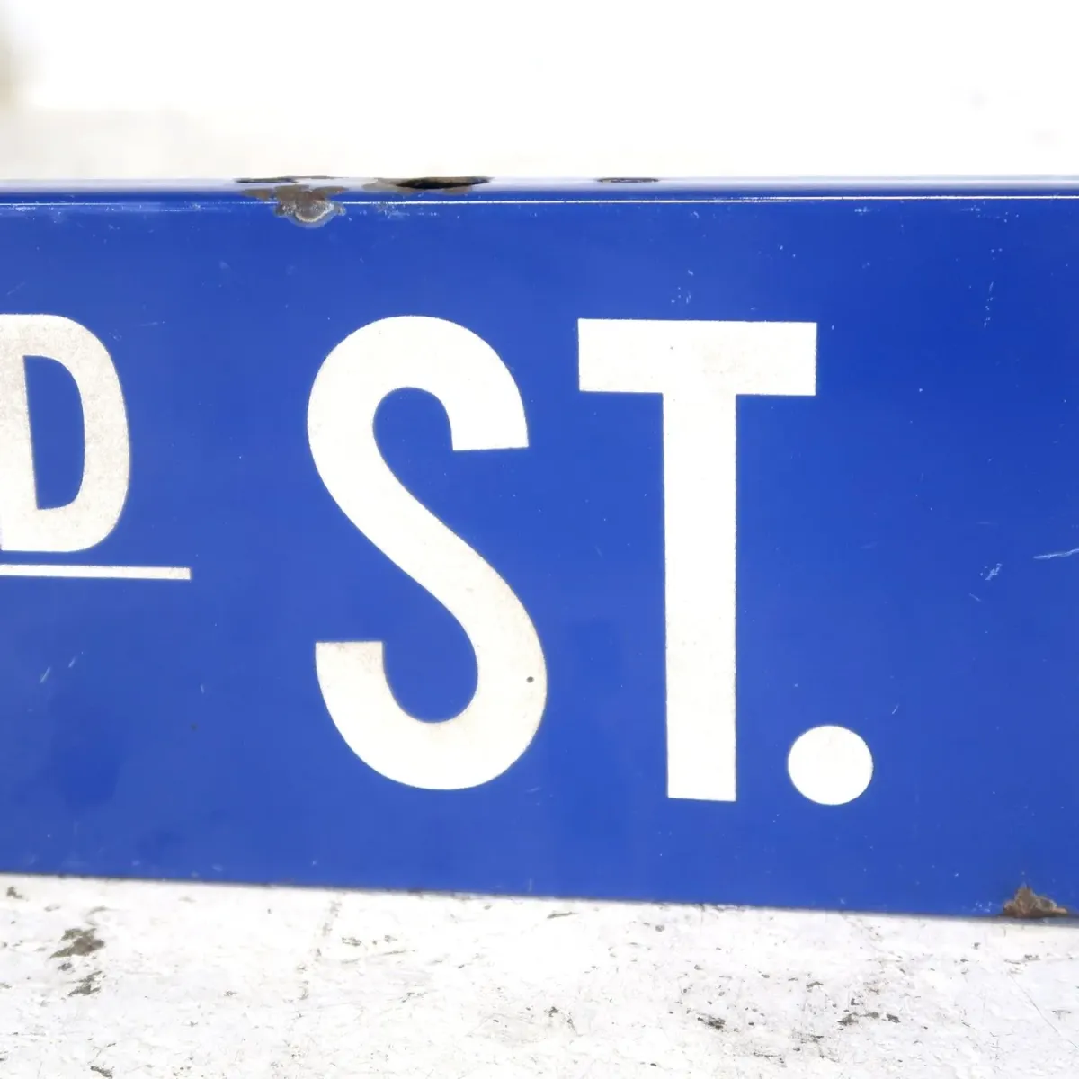 ビンテージ 両面ストリートサイン ホーロー