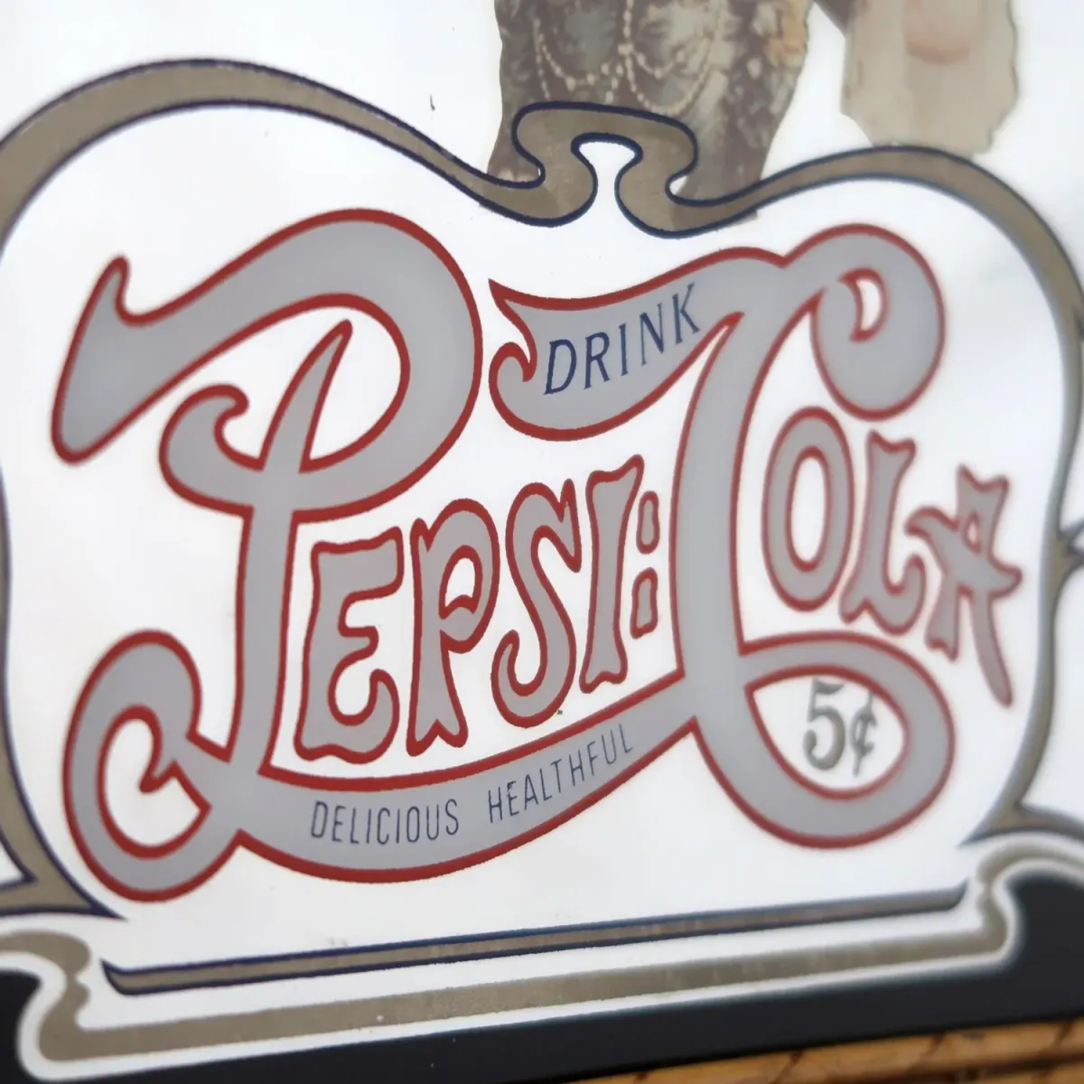 ペプシコーラ ビンテージ パブミラー