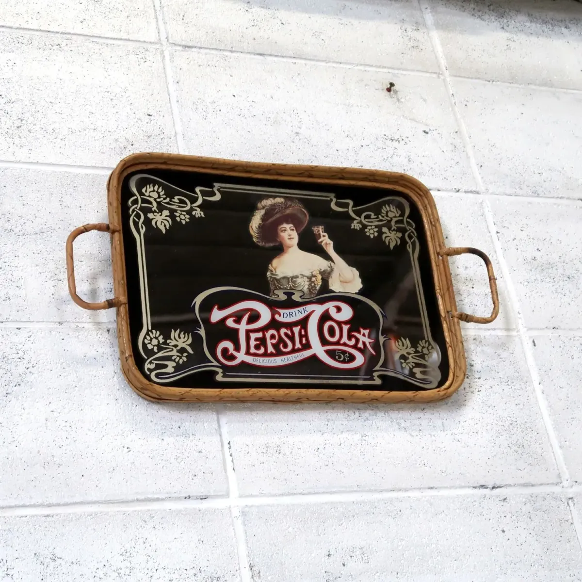 ペプシコーラ ビンテージ パブミラー