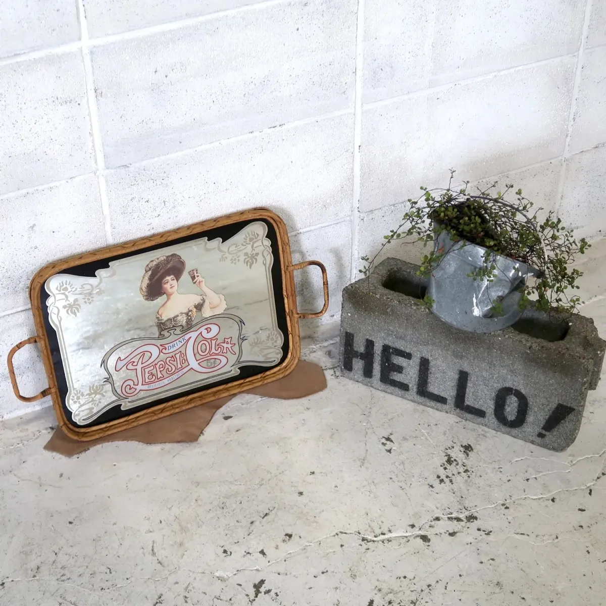 ペプシコーラ ビンテージ パブミラー