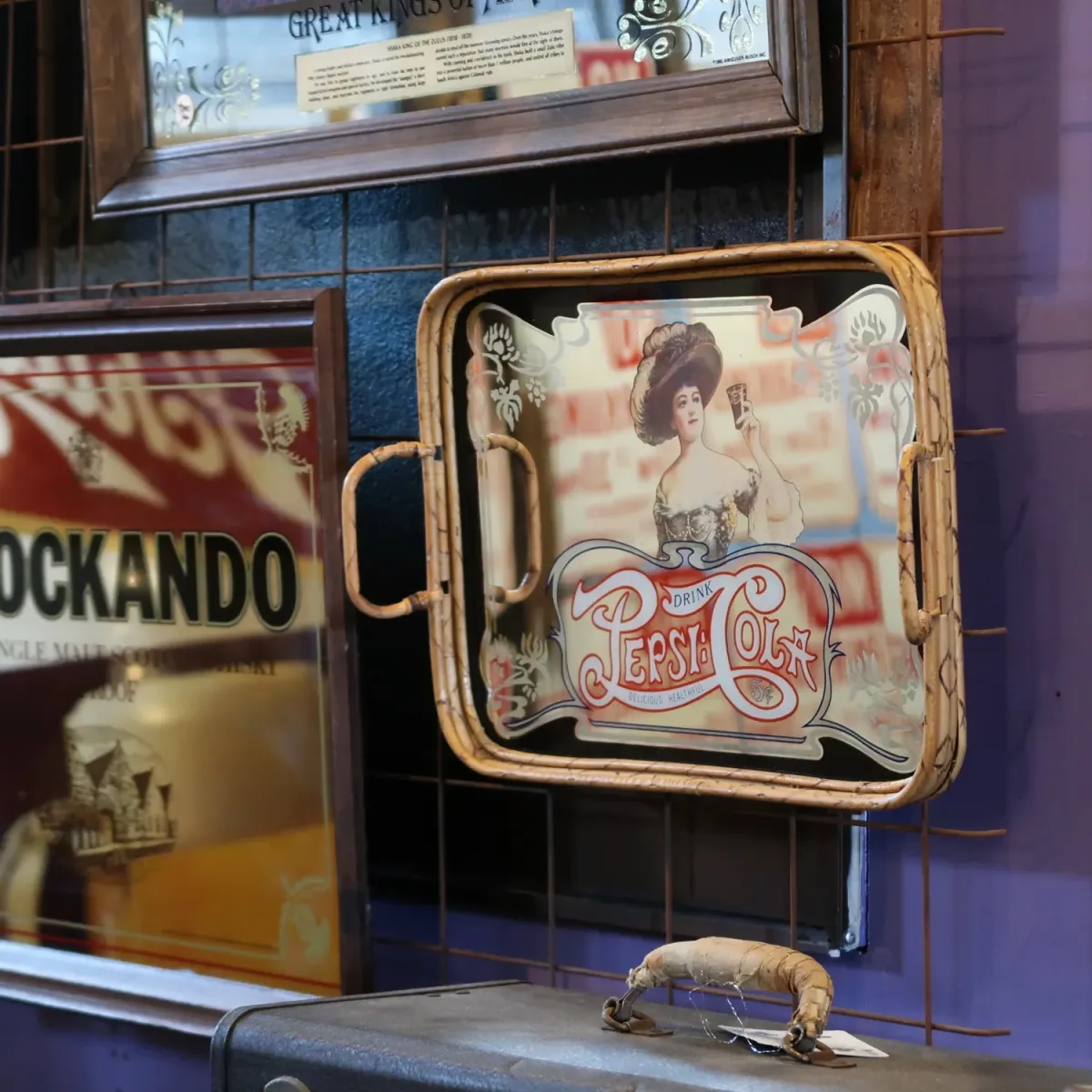 ペプシコーラ ビンテージ パブミラー