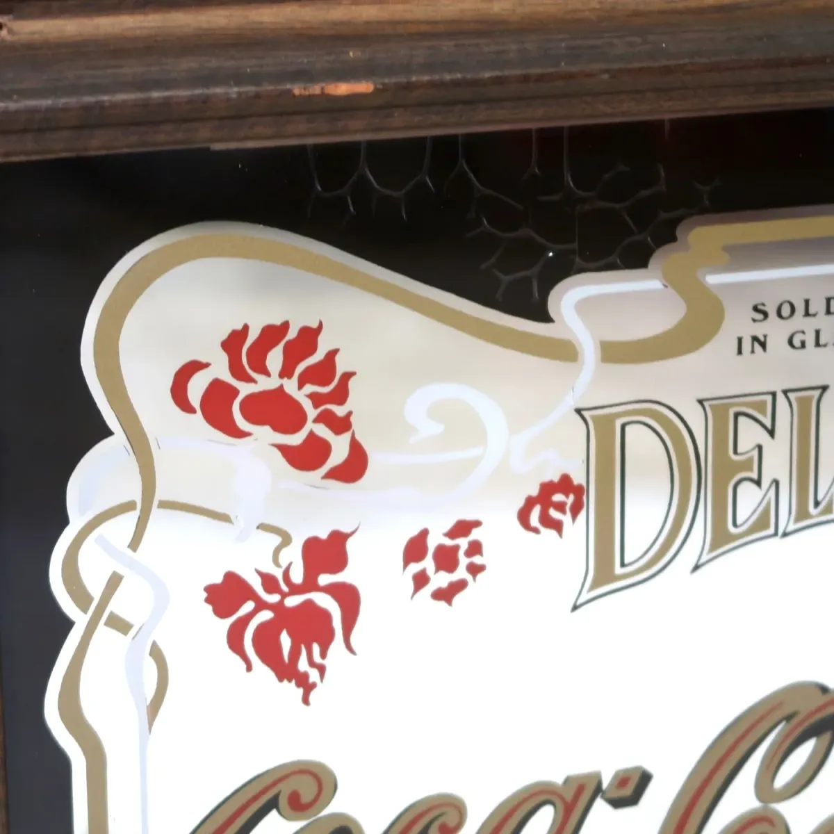 Coca Cola ビンテージ パブミラー