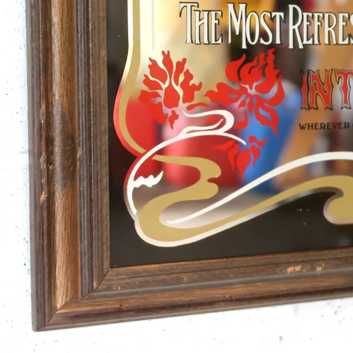 Coca Cola ビンテージ パブミラー