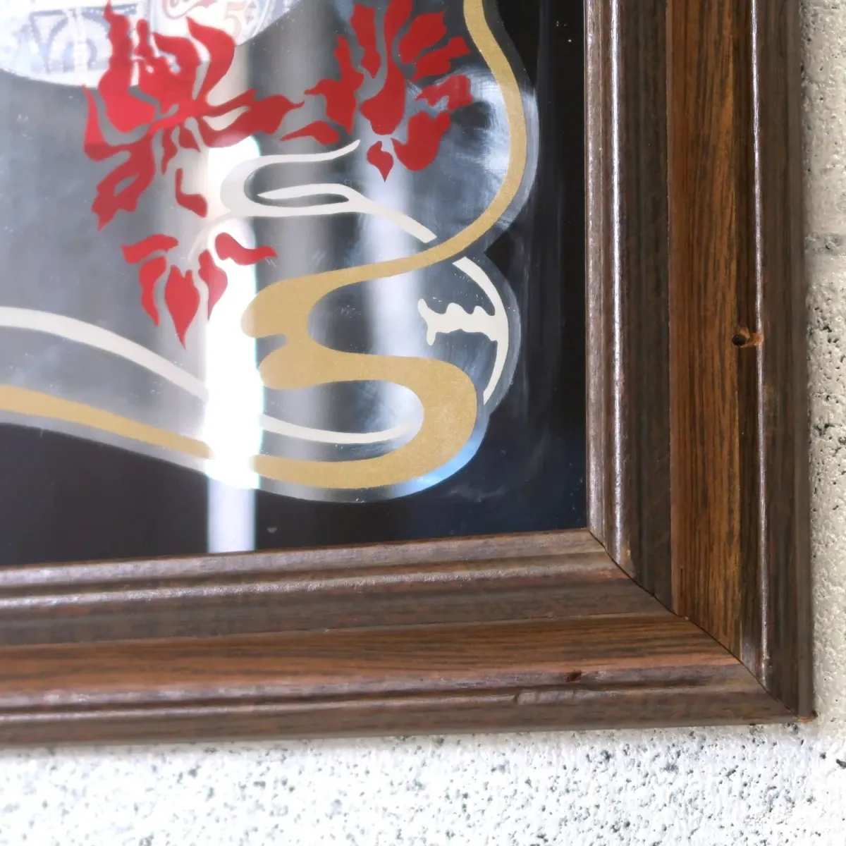 Coca Cola ビンテージ パブミラー