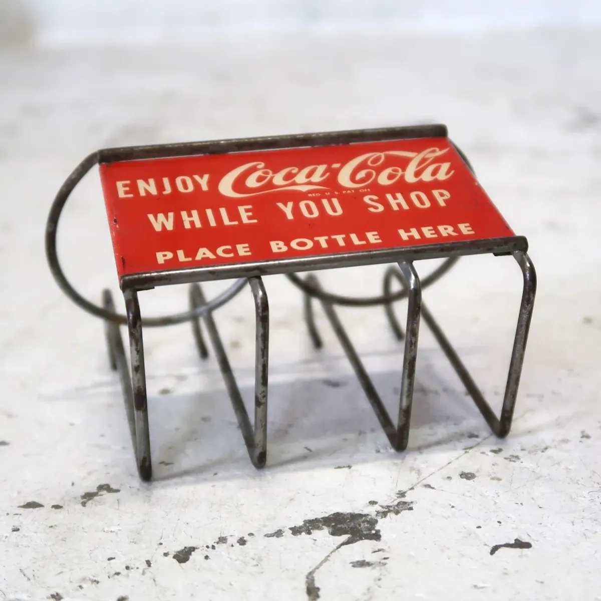 50‘s～ コカコーラ ビンテージ ボトルラック