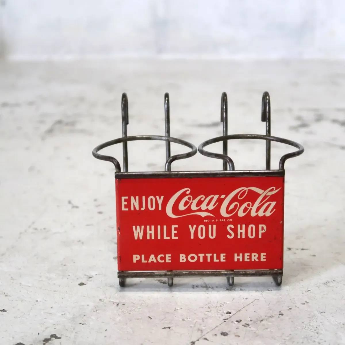 50‘s～ コカコーラ ビンテージ ボトルラック