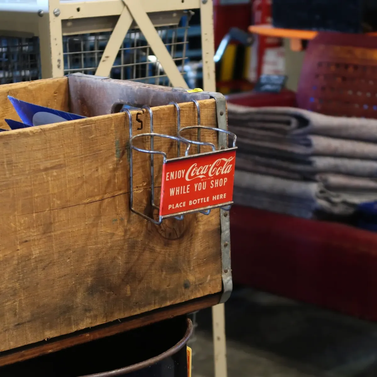 50‘s～ コカコーラ ビンテージ ボトルラック