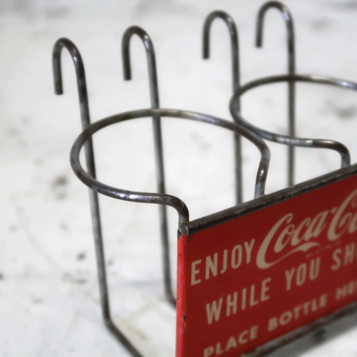 50‘s～ コカコーラ ビンテージ ボトルラック