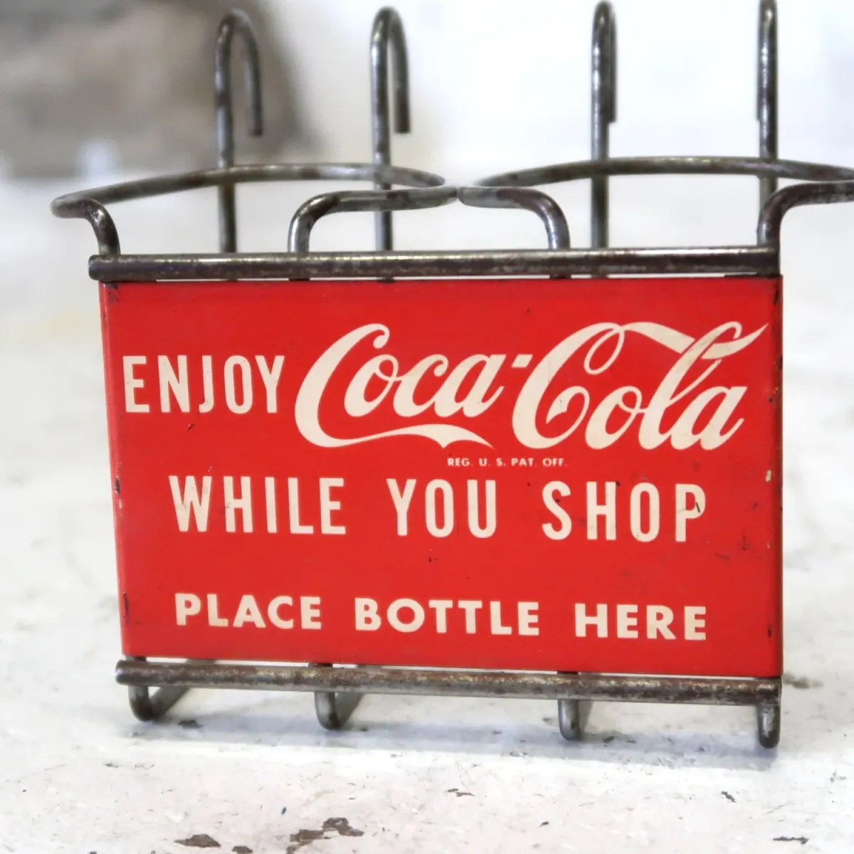 50‘s～ コカコーラ ビンテージ ボトルラック