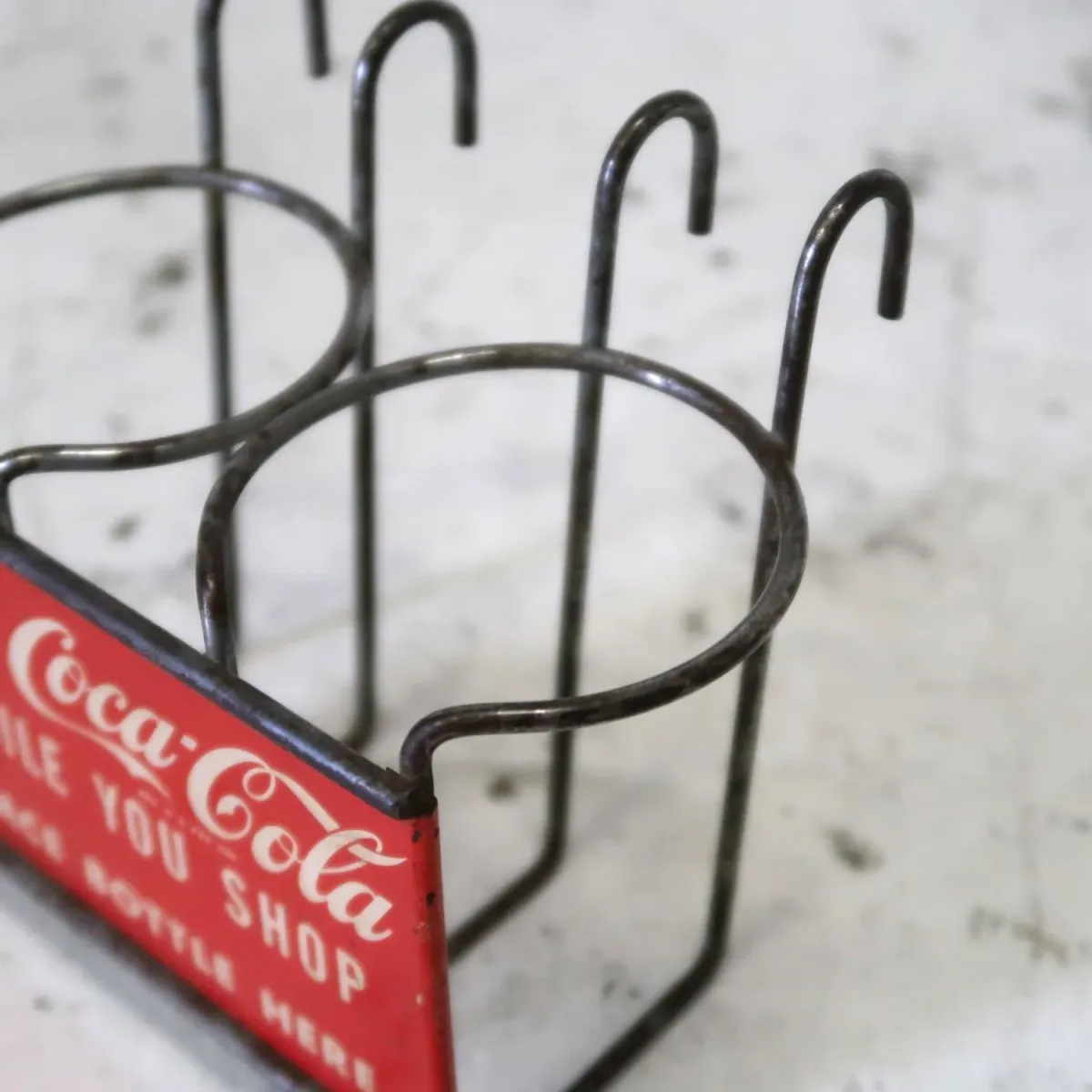 50‘s～ コカコーラ ビンテージ ボトルラック