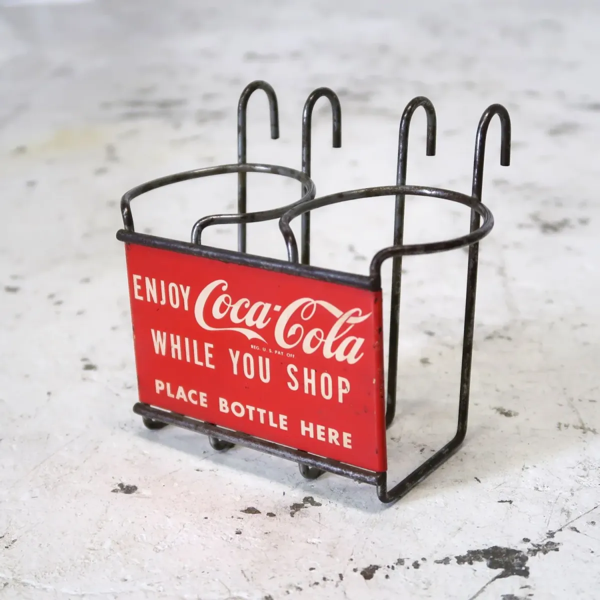 50‘s～ コカコーラ ビンテージ ボトルラック