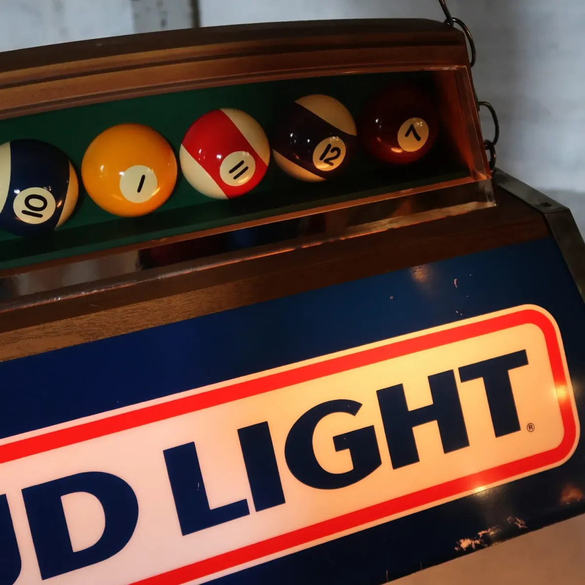 BUD LIGHT ビンテージ プールランプ