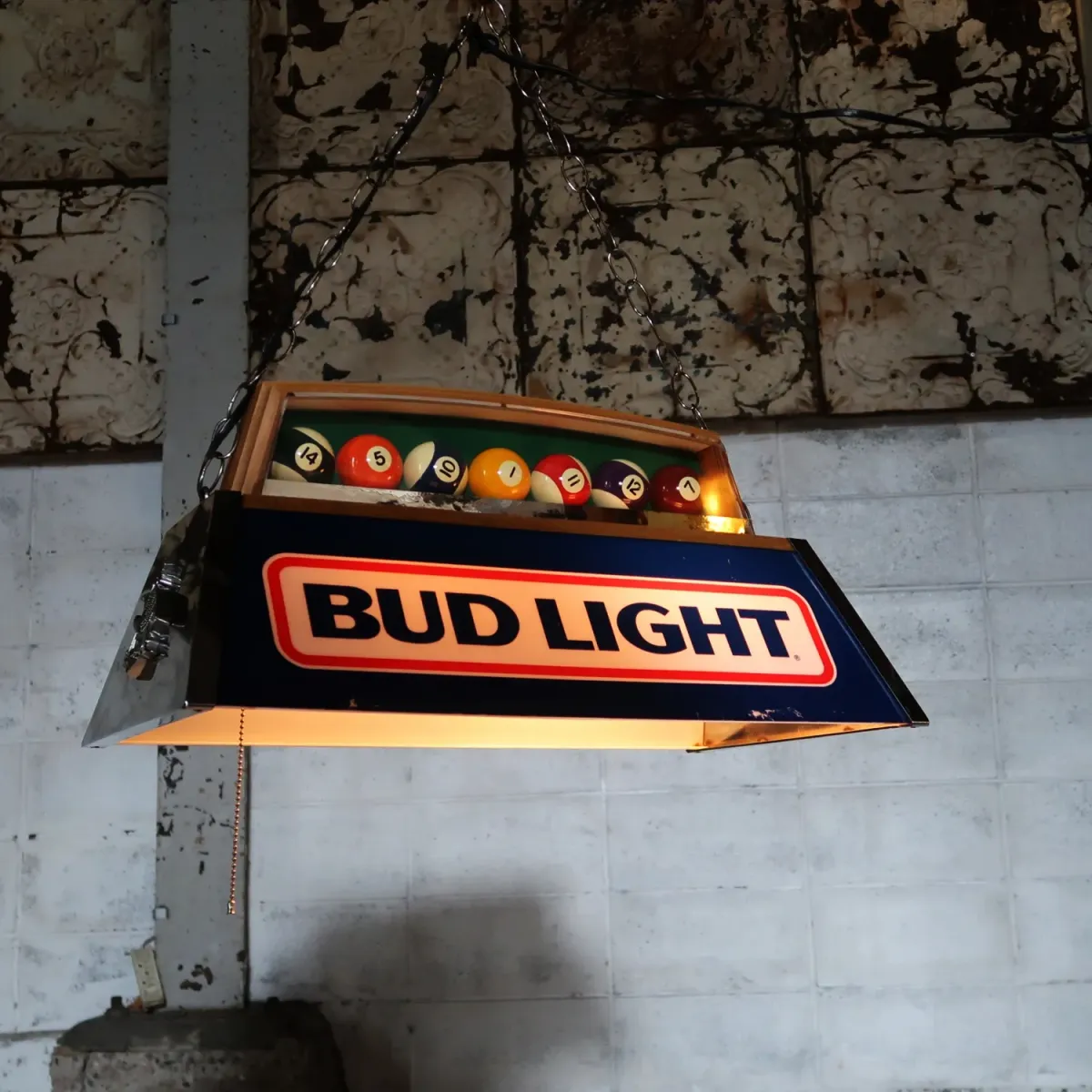 BUD LIGHT ビンテージ プールランプ