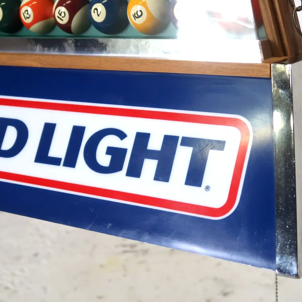 BUD LIGHT ビンテージ プールランプ