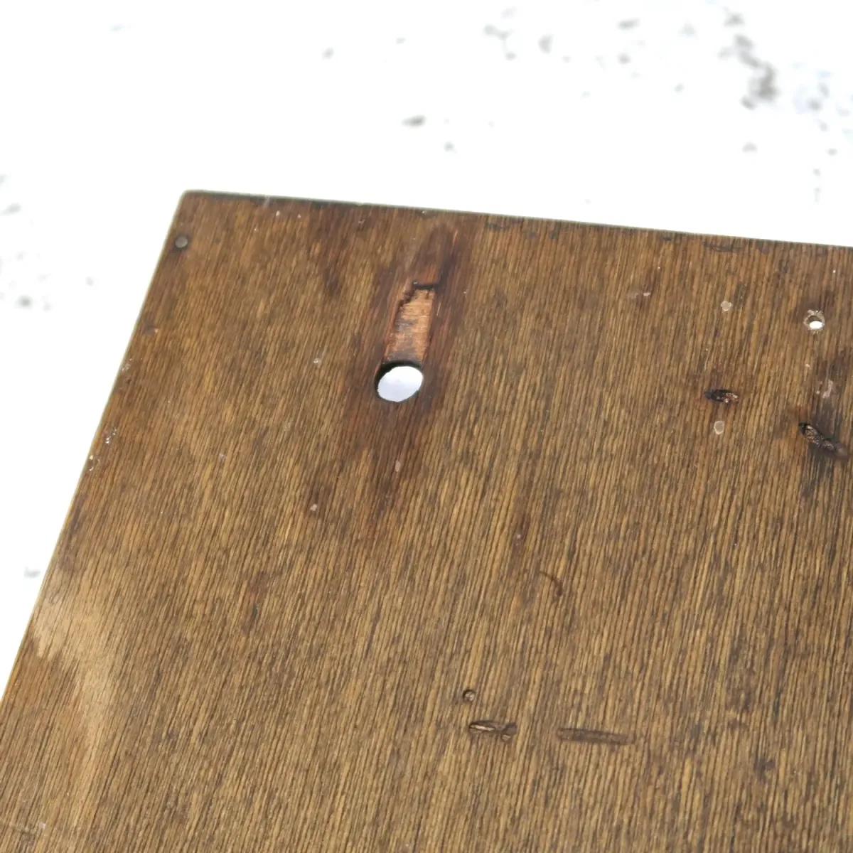 ビンテージ ウッド ウォールラック