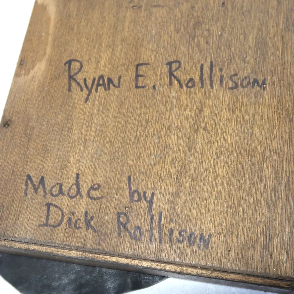 ビンテージ ウッド ウォールラック