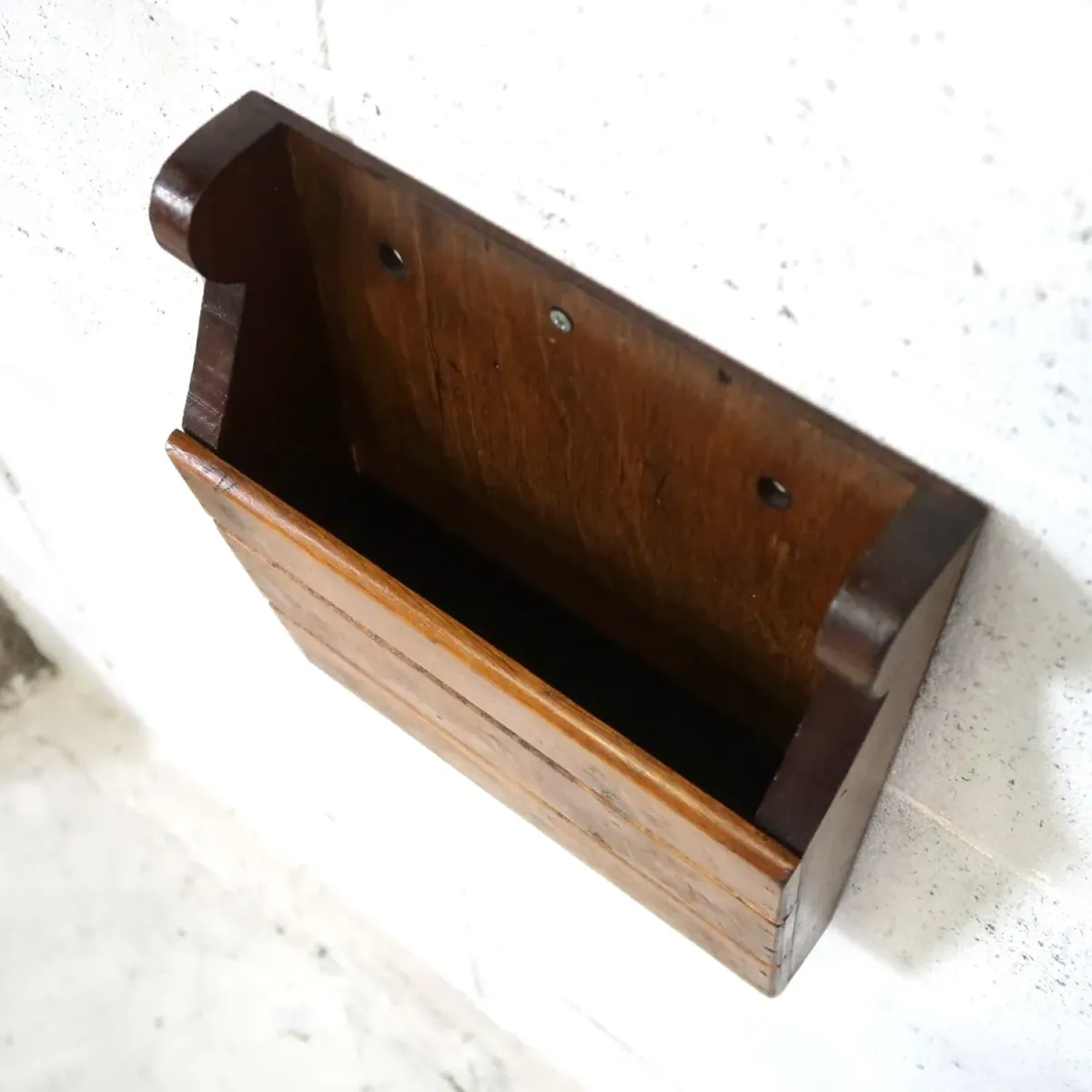 ビンテージ ウッド ウォールラック