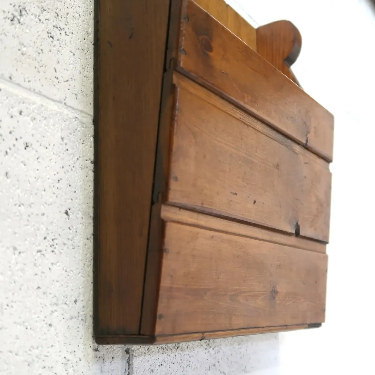 ビンテージ ウッド ウォールラック