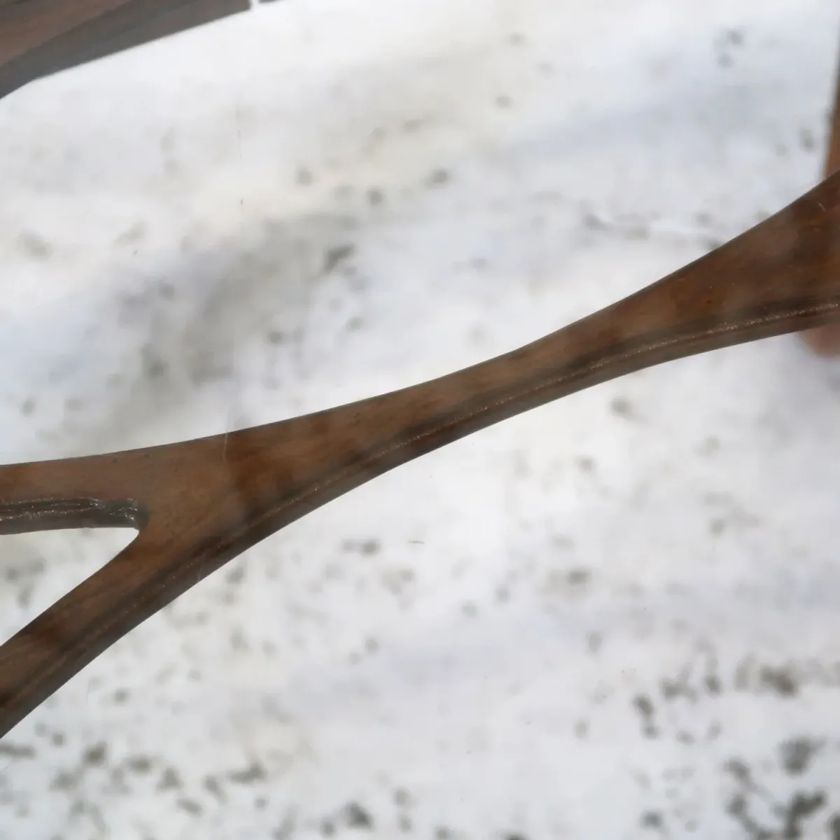 アンティーク ガラストップ サイドテーブル