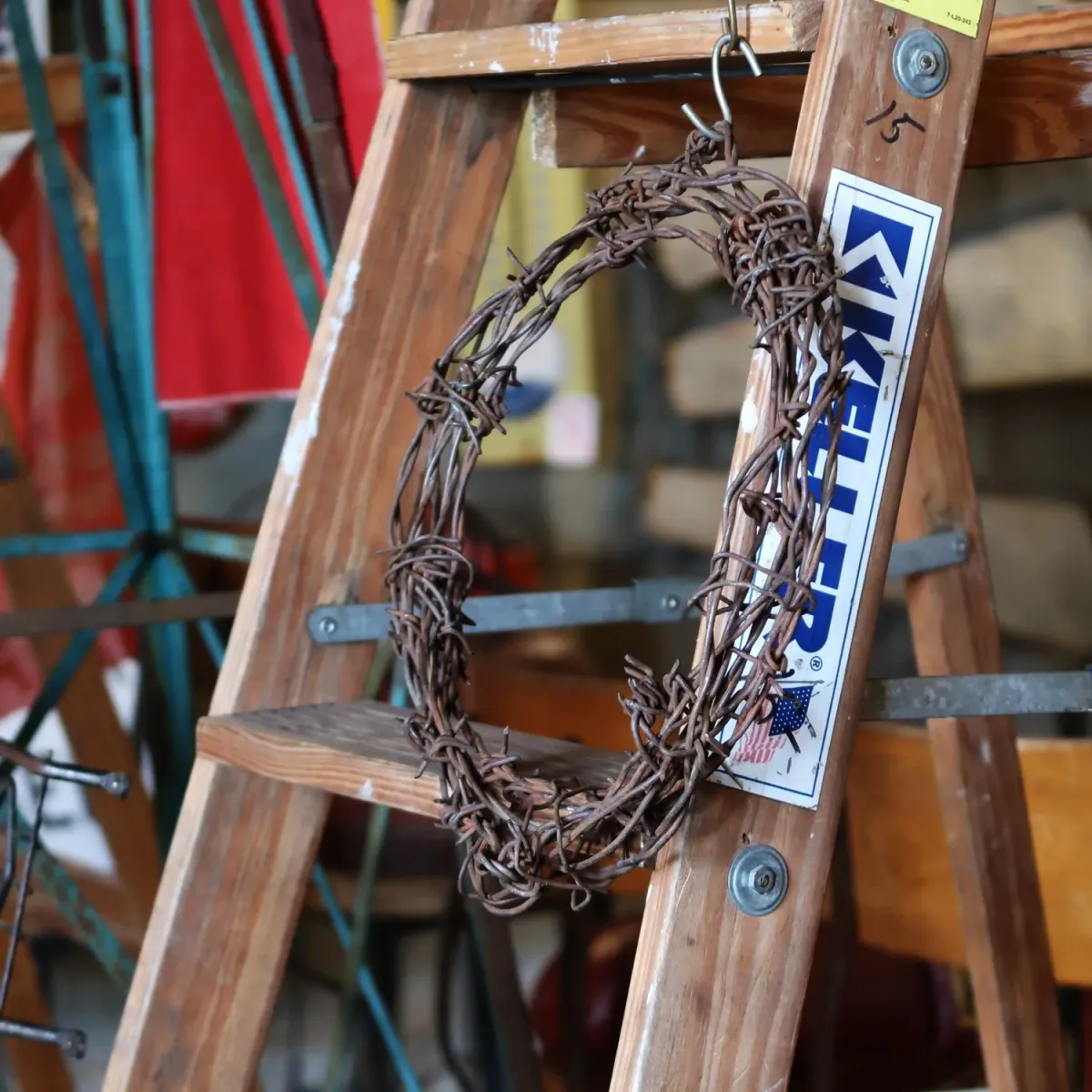 ビンテージ 有刺鉄線