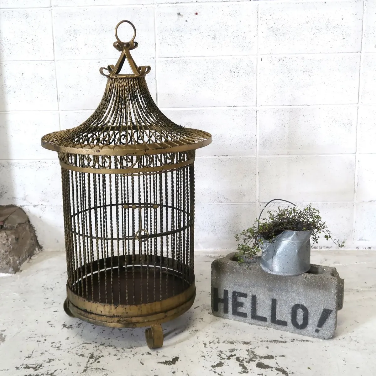 アンティーク バードケージ