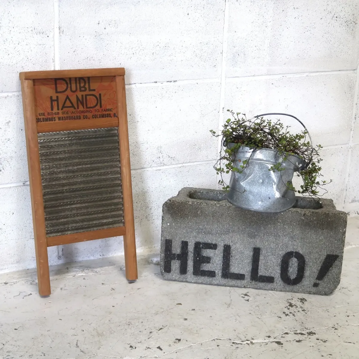 COLUMBUS ビンテージ ウォッシュボード 洗濯板