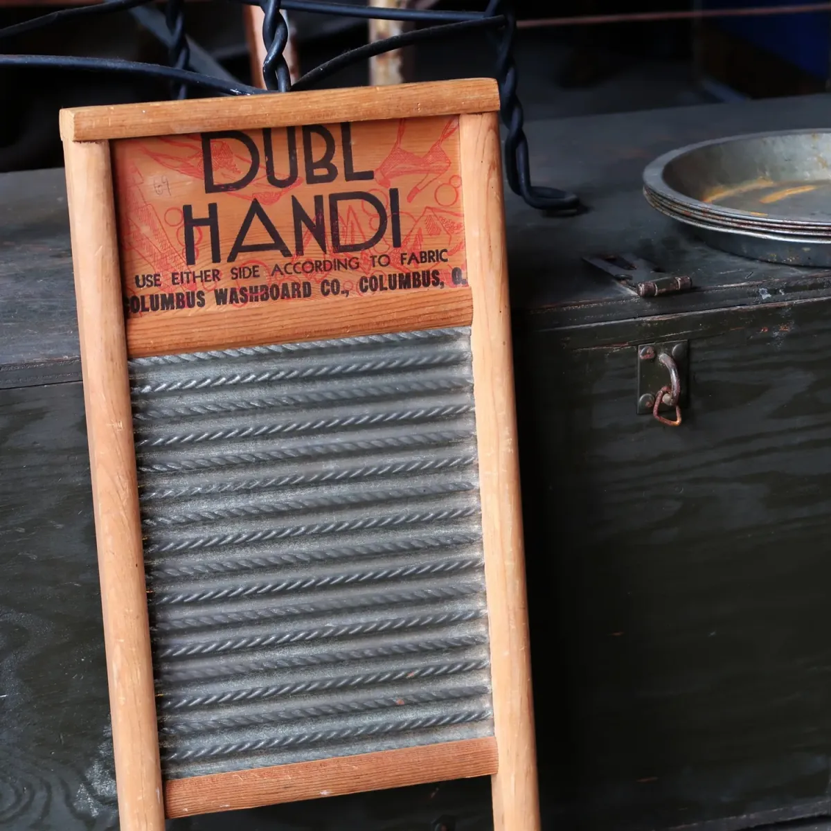 COLUMBUS ビンテージ ウォッシュボード 洗濯板