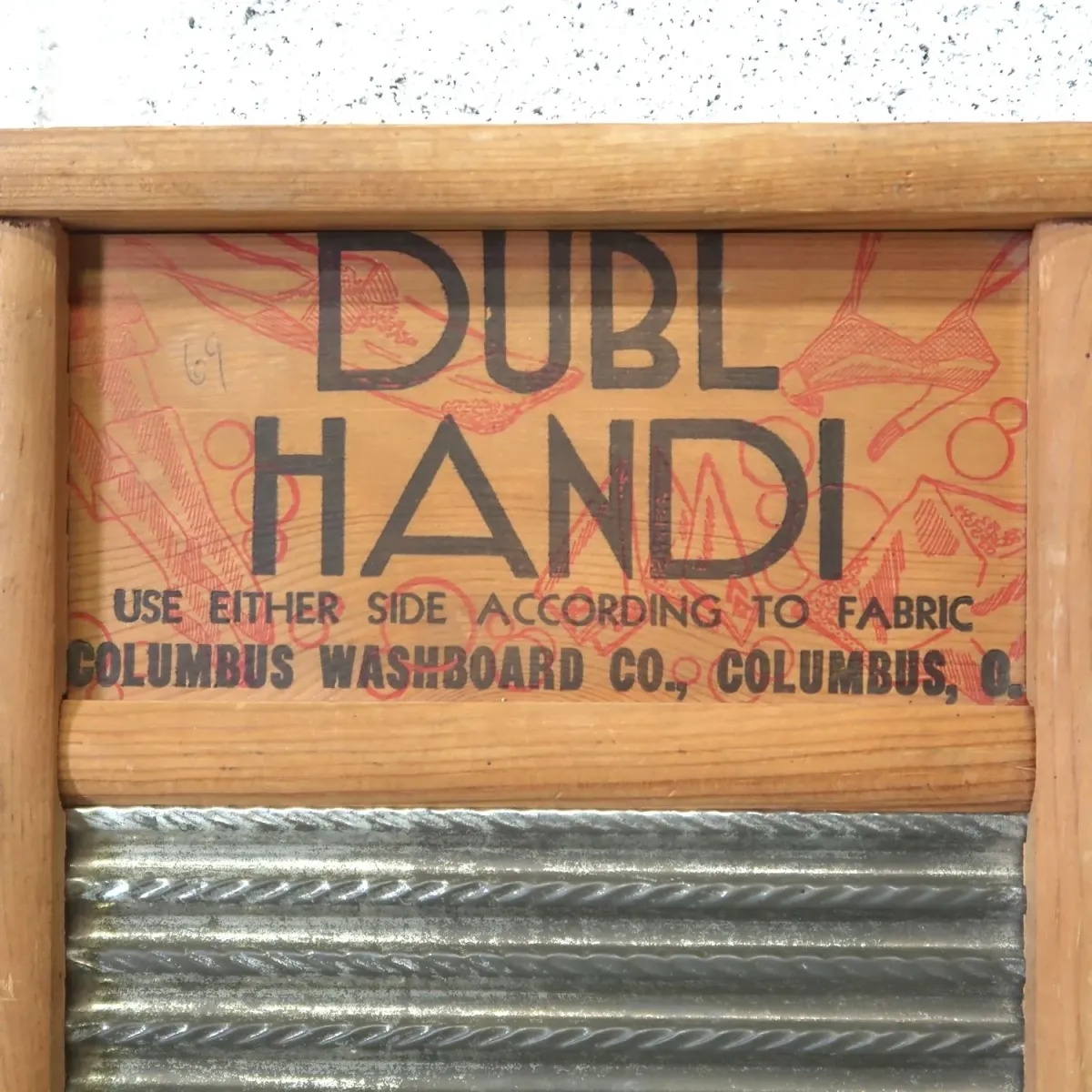 COLUMBUS ビンテージ ウォッシュボード 洗濯板