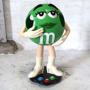 M&M's グリーン 大型 ストアディスプレイ