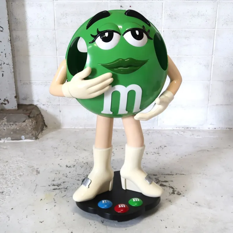M&M's グリーン 大型 ストアディスプレイ