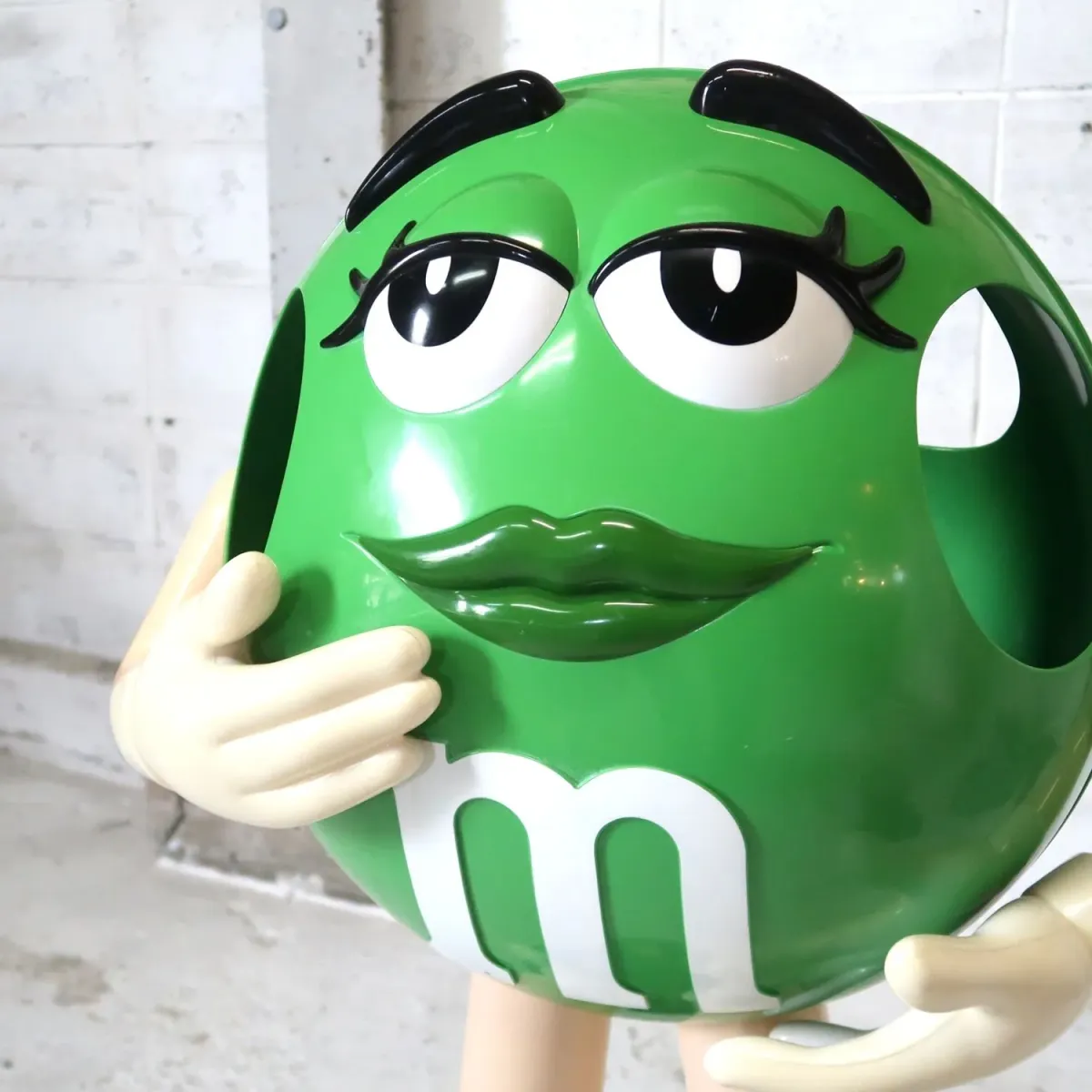 M&M's グリーン 大型 ストアディスプレイ