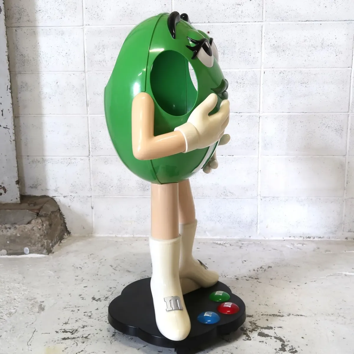 M&M's グリーン 大型 ストアディスプレイ