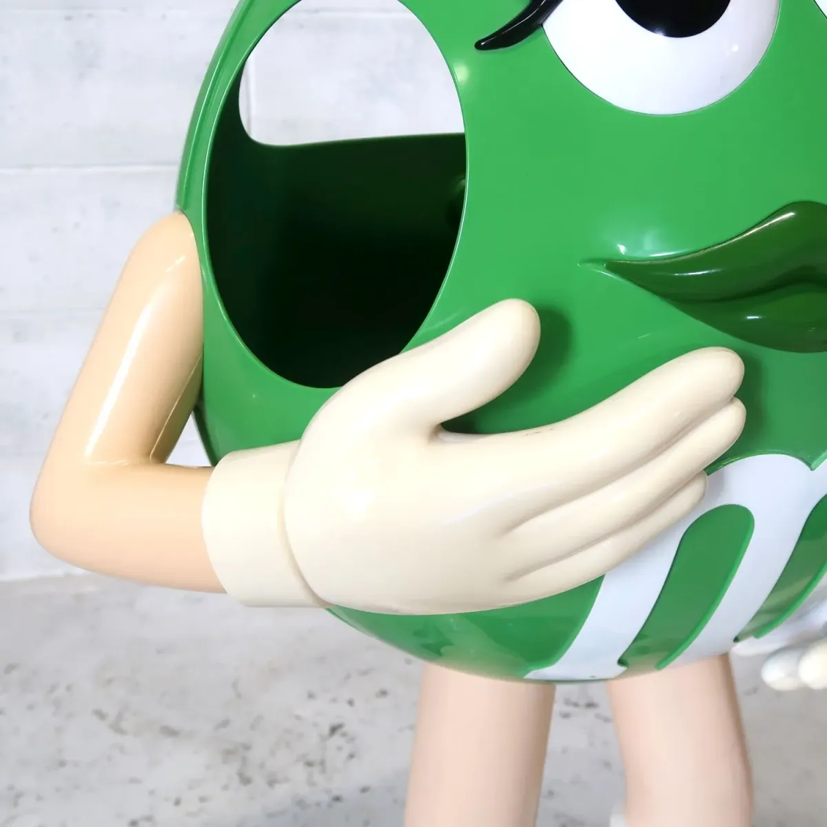 M&M's グリーン 大型 ストアディスプレイ