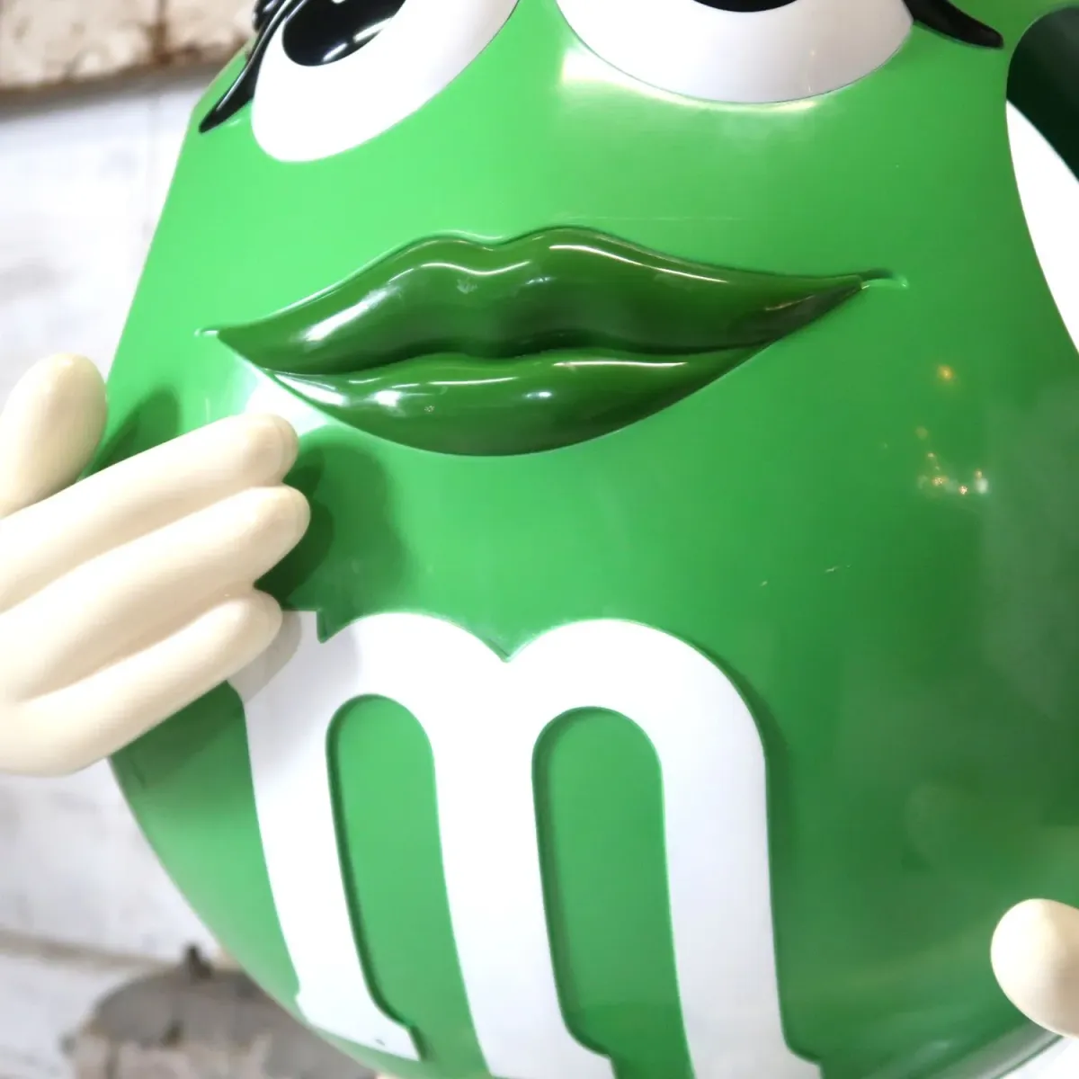 M&M's グリーン 大型 ストアディスプレイ