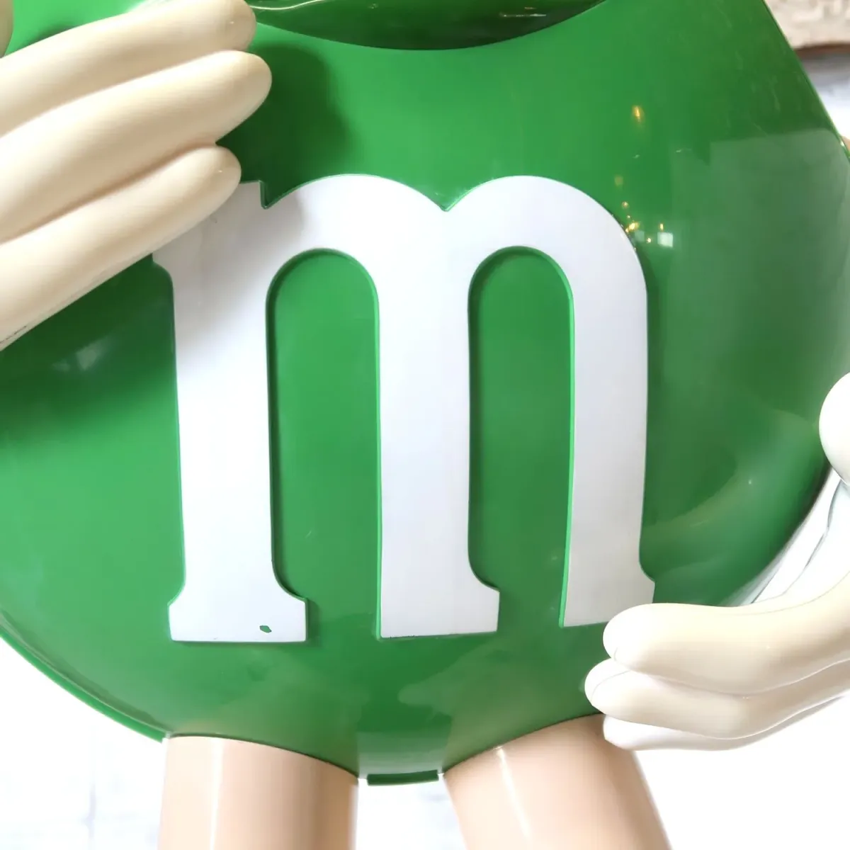 M&M's グリーン 大型 ストアディスプレイ