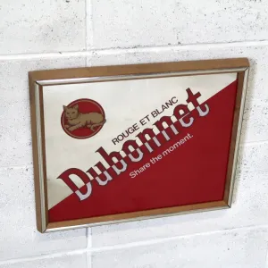Dubonnet ビンテージ パブミラー