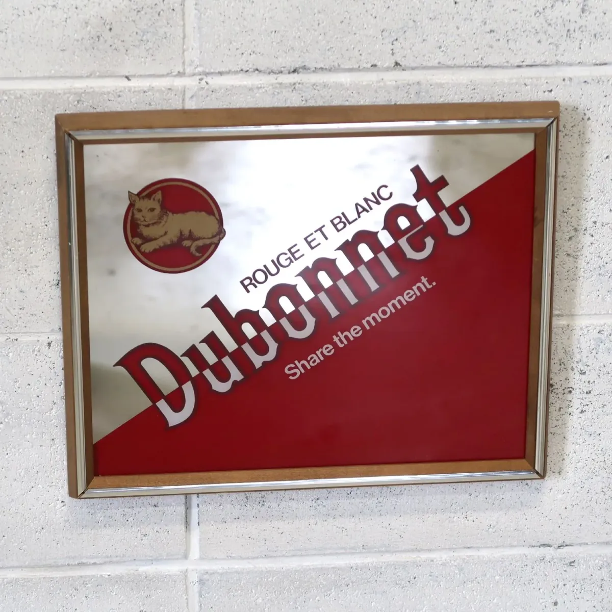 Dubonnet ビンテージ パブミラー