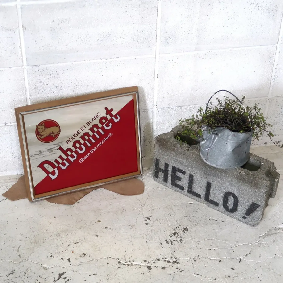 Dubonnet ビンテージ パブミラー