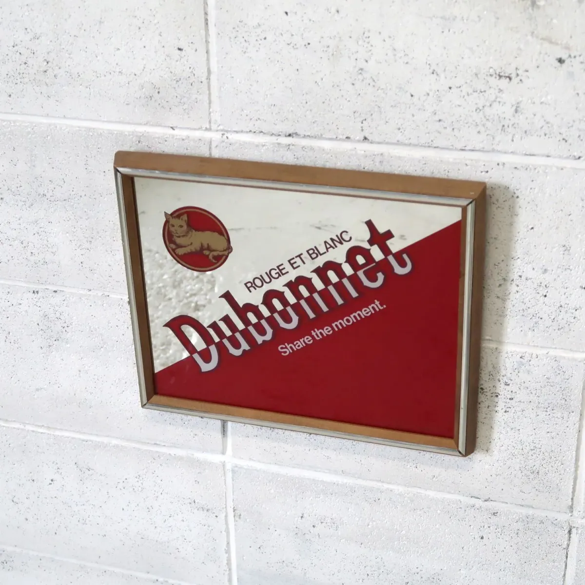 Dubonnet ビンテージ パブミラー