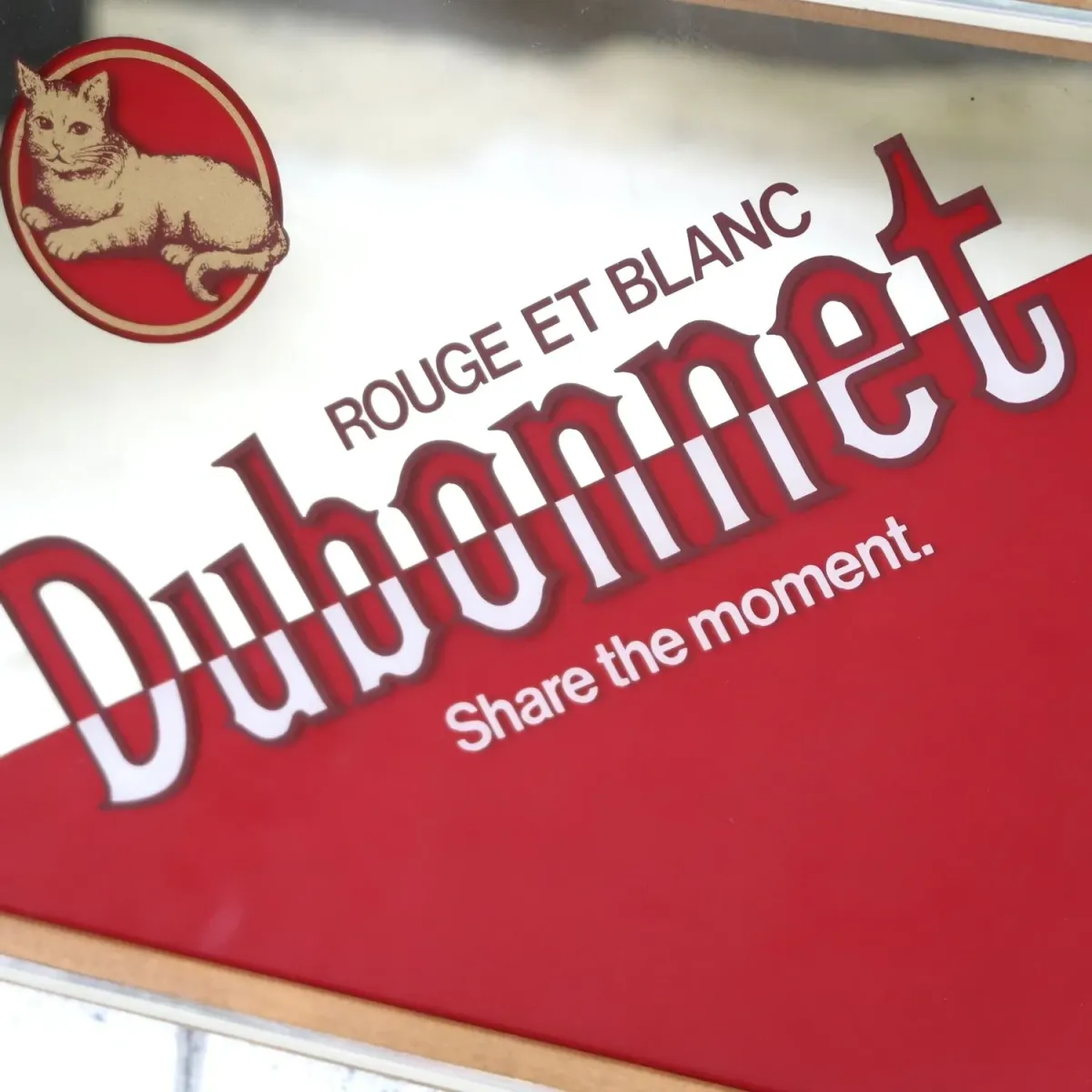 Dubonnet ビンテージ パブミラー