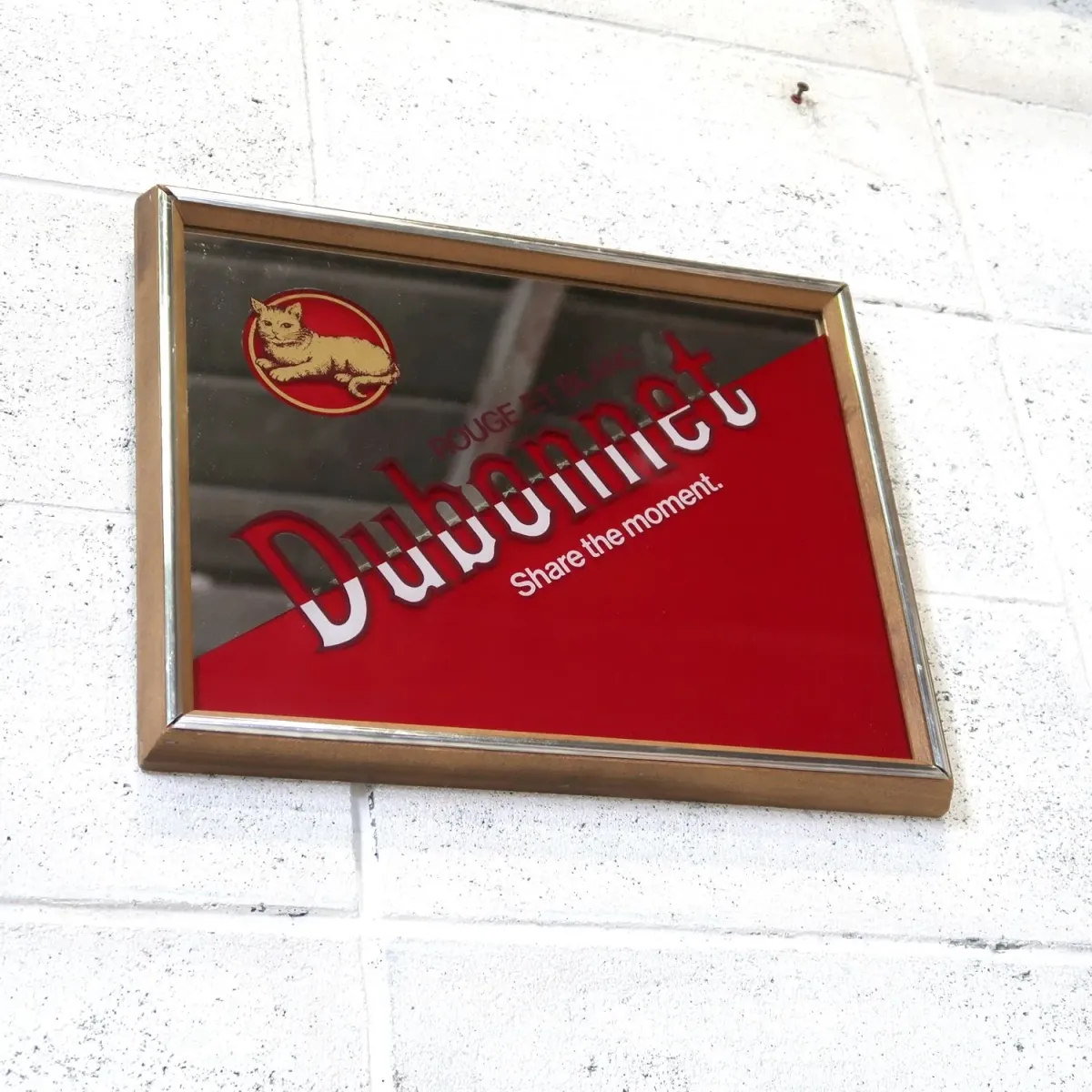 Dubonnet ビンテージ パブミラー