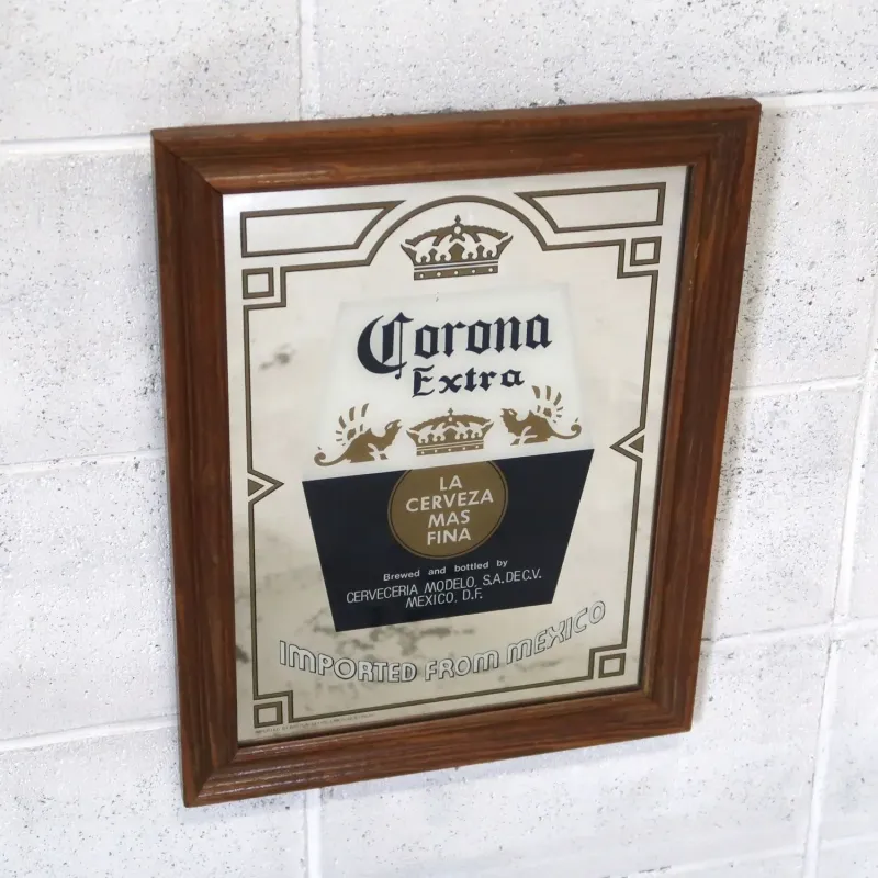 Corona Extra ビンテージ パブミラー