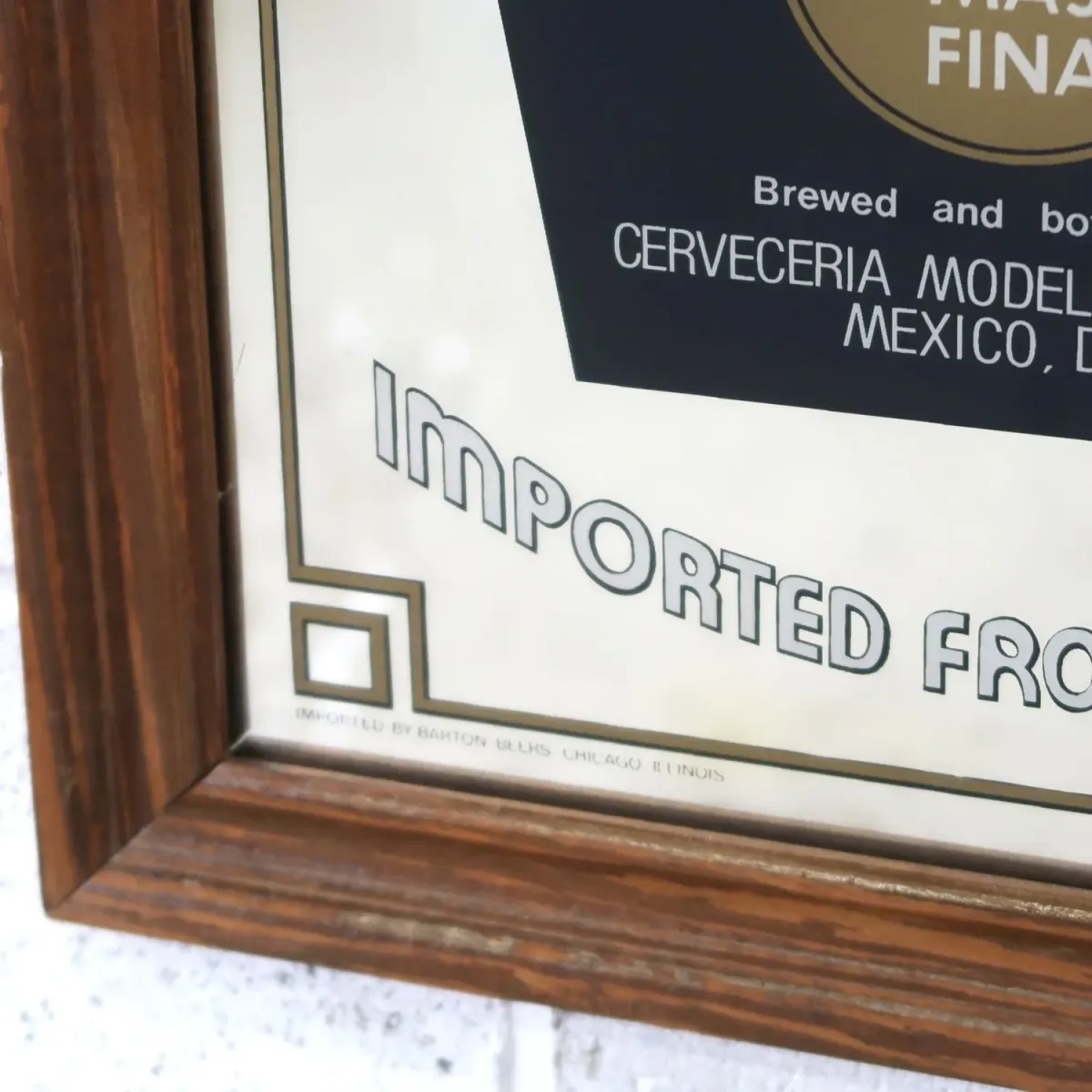 Corona Extra ビンテージ パブミラー