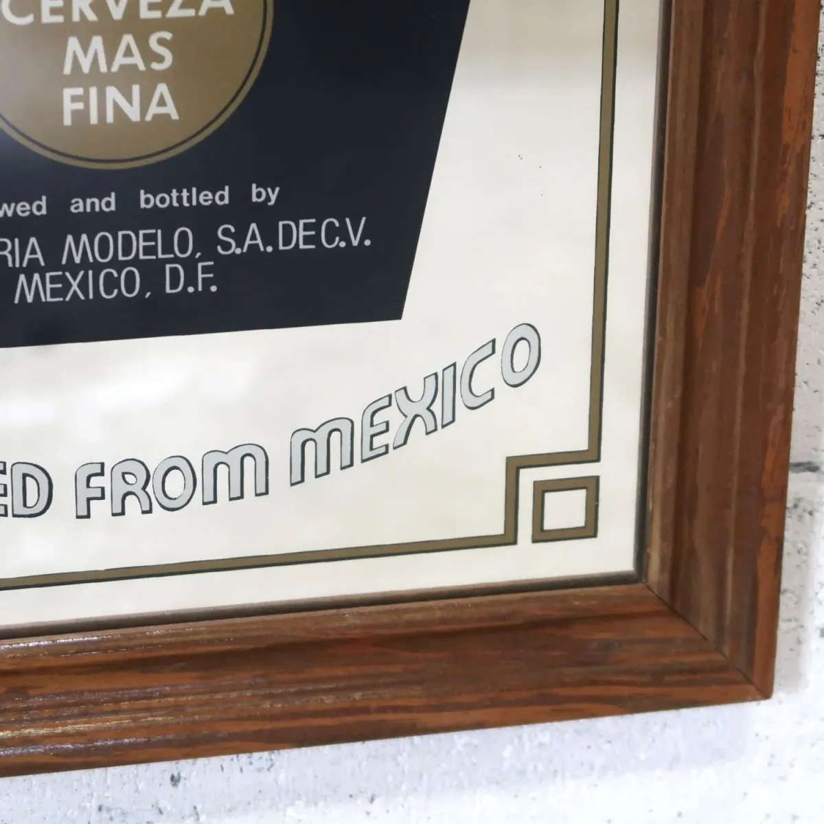 Corona Extra ビンテージ パブミラー