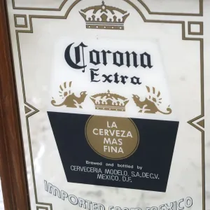 Corona Extra ビンテージ パブミラー