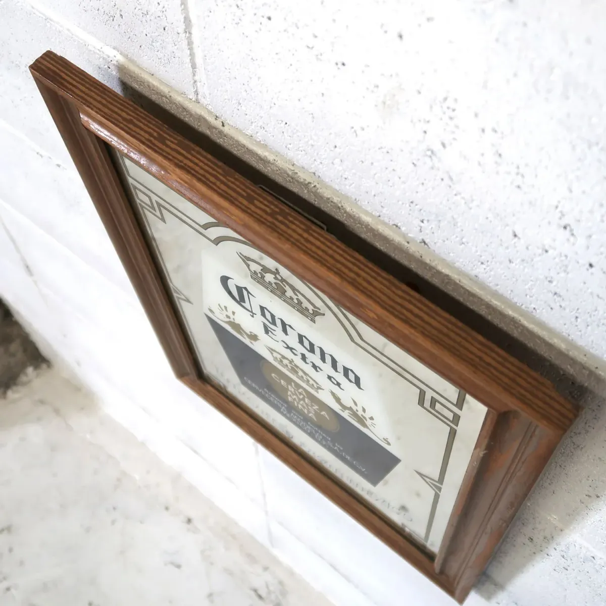 Corona Extra ビンテージ パブミラー