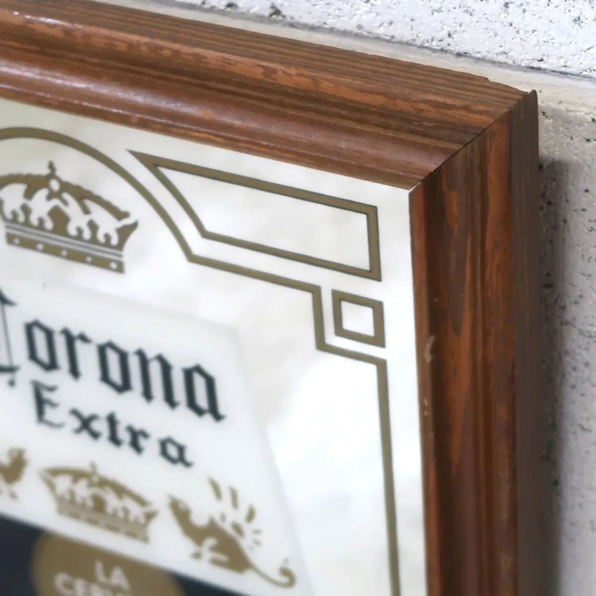 Corona Extra ビンテージ パブミラー
