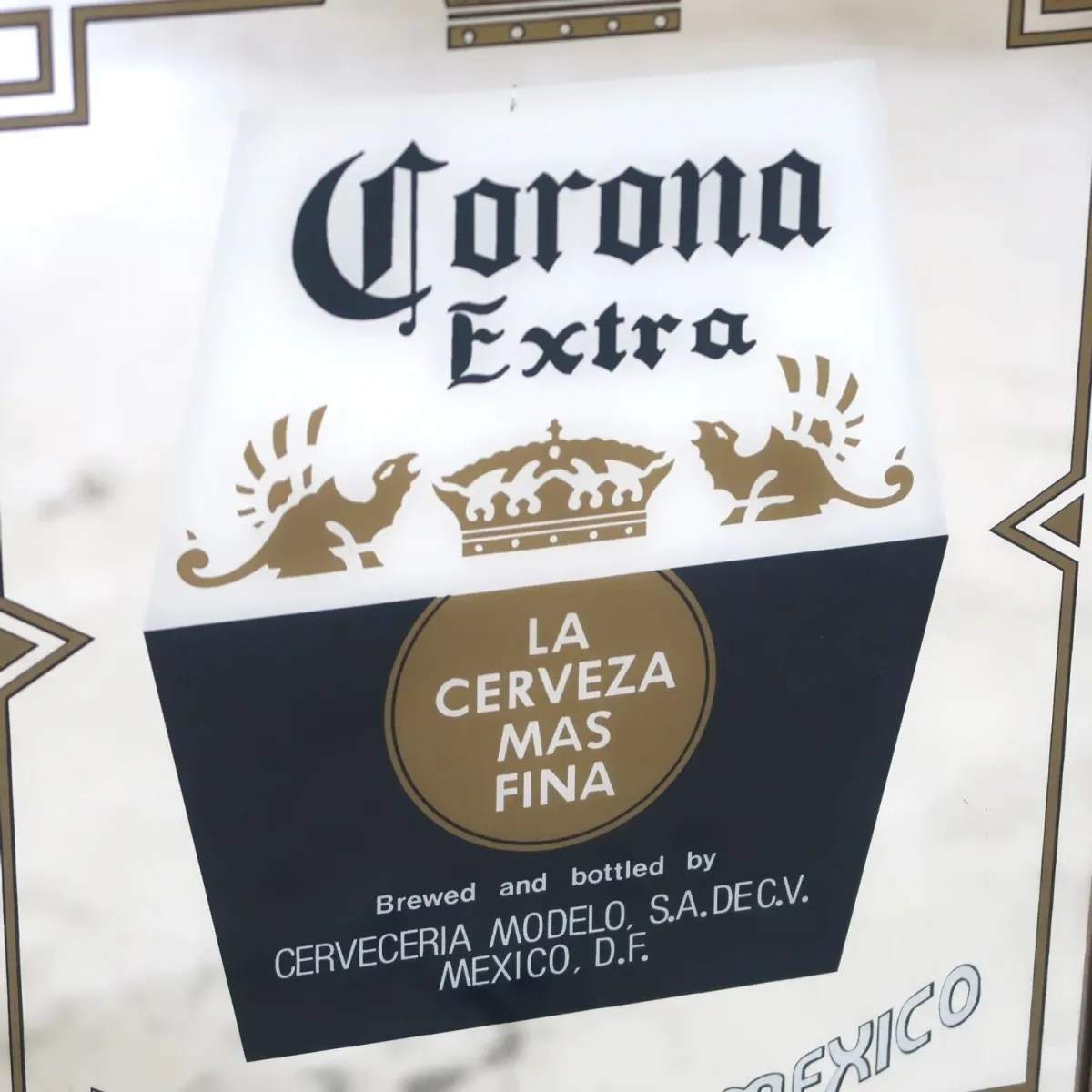 Corona Extra ビンテージ パブミラー