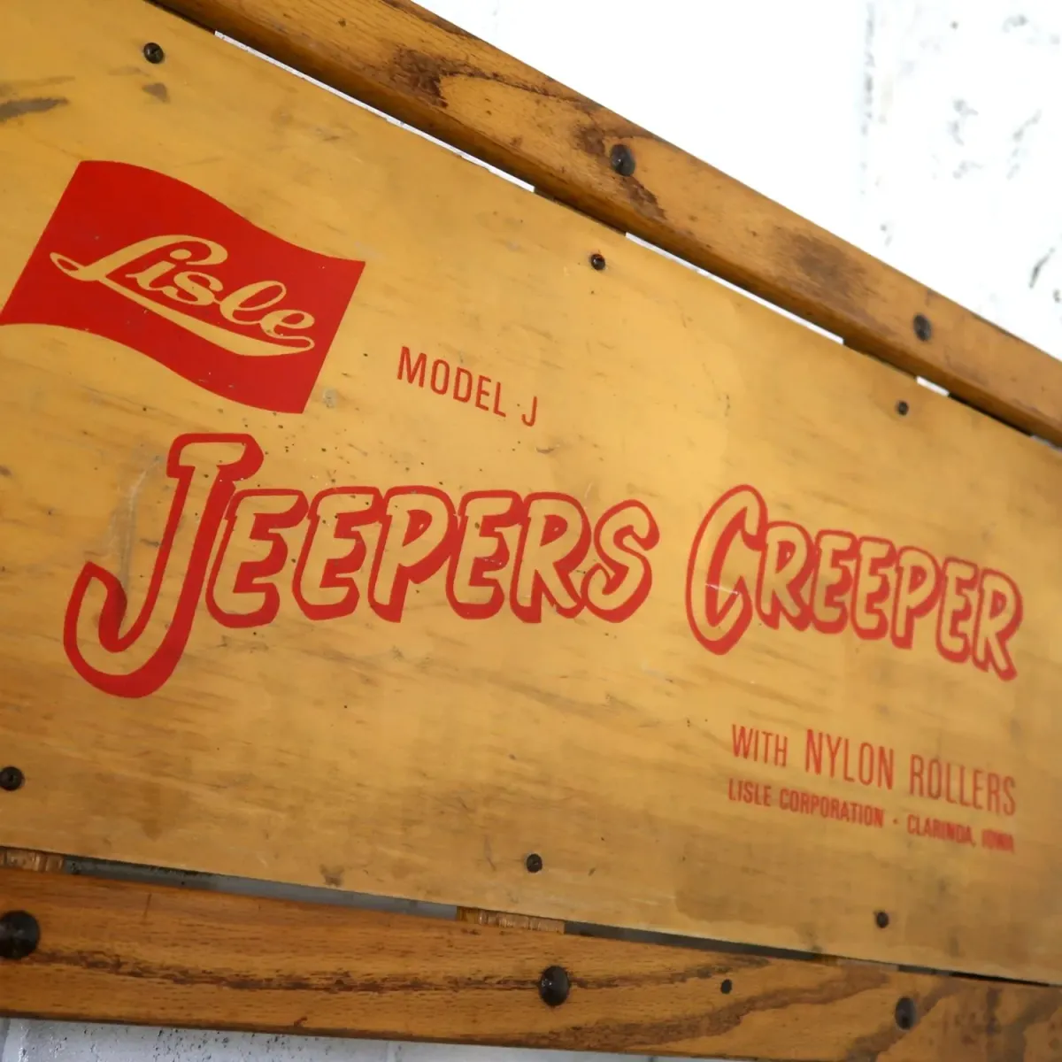 Lisle ビンテージ クリーパー 寝板